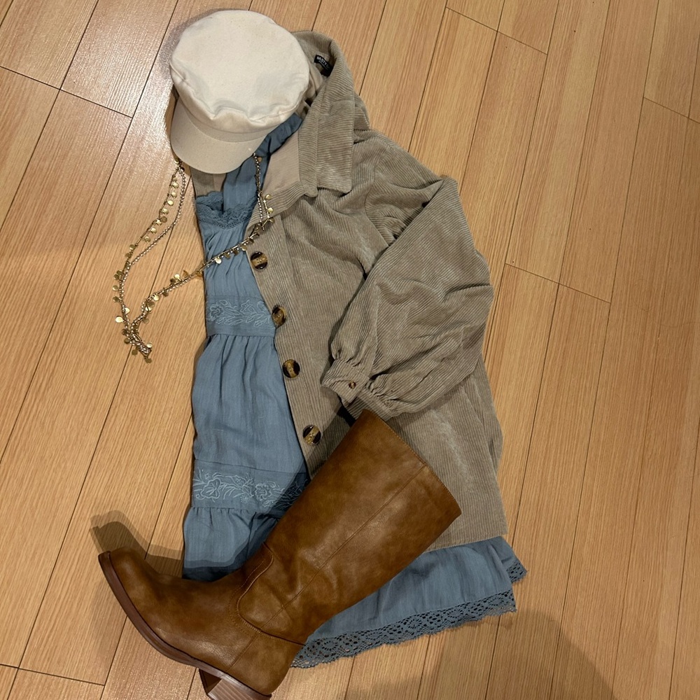 Oatmeal Corduroy Jacket